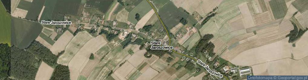 Zdjęcie satelitarne Stare Jaroszowice ul.